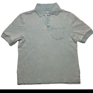 BOYS ART CLASS LIGTH AQUA STONE WASHED POLO SHIRT  choose your size